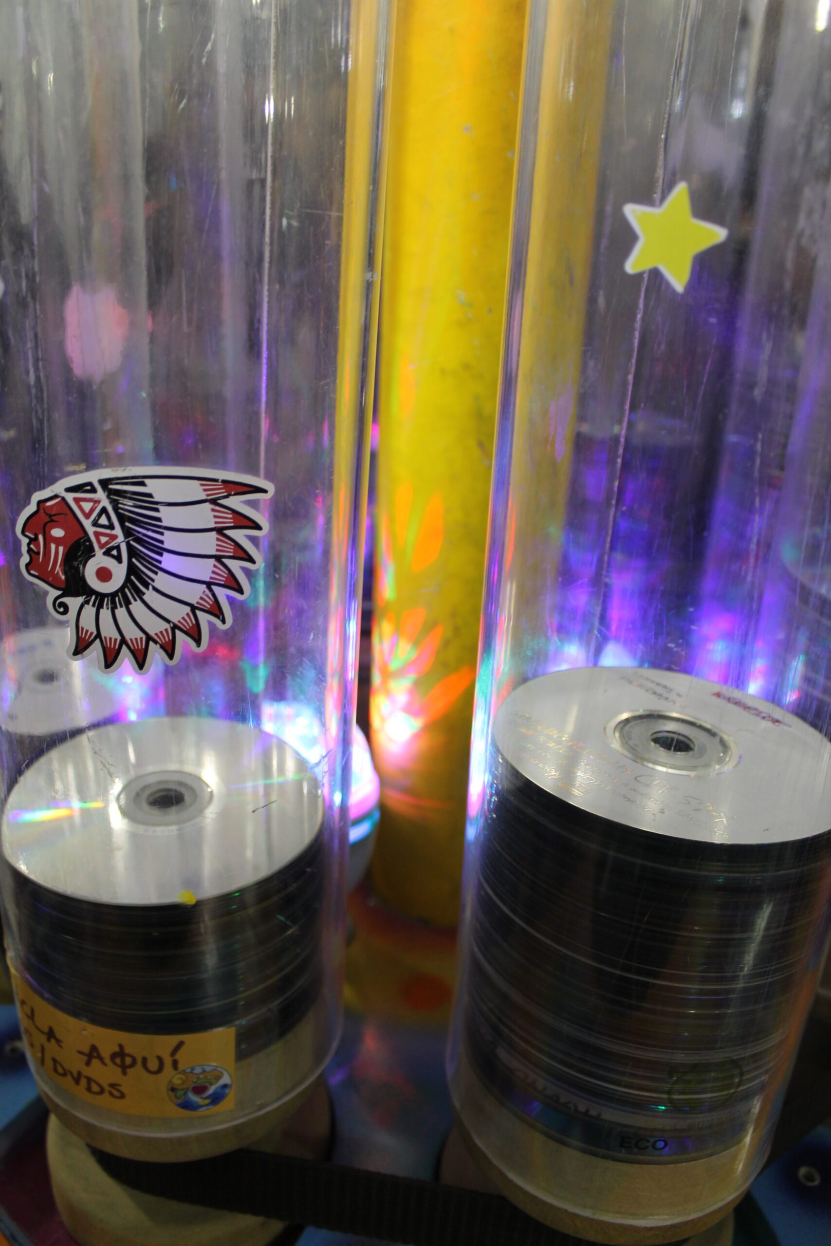 Detalle máquina Lola programa posconsumo RetroCD